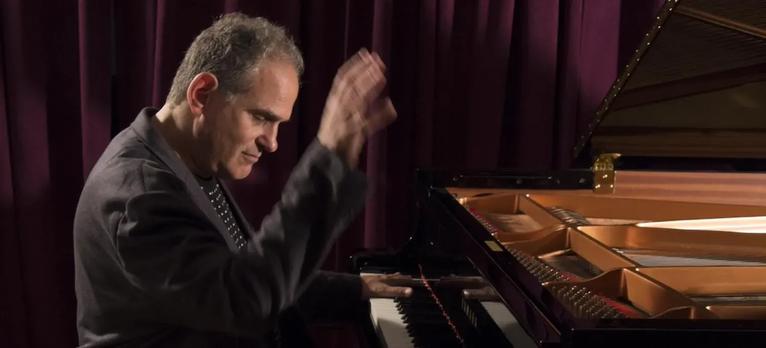 Man playing piano